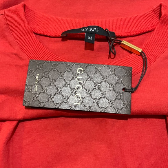 Gucci Long Sleeve Round Neck T-shirt - Picture 3 of 5